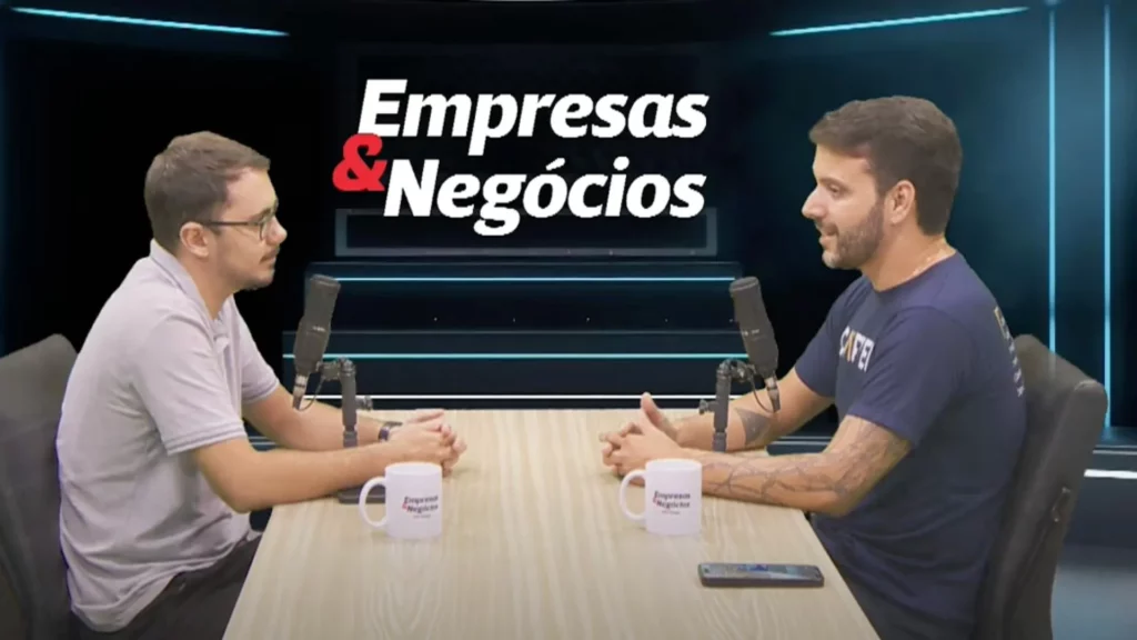 Captei no Empresas e Negocios CBN Floripa